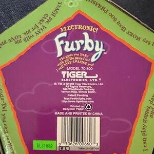 Furby Electronic Toy - Grey